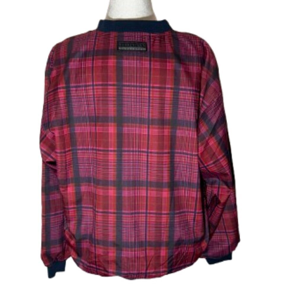 Forrester's Men's Plaid Performance Pullover Windbreaker - Size Large - Picture 3 of 8
